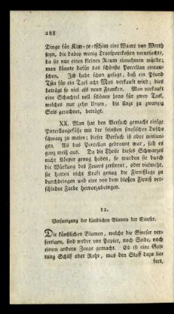 12. Verfertigung der künstlichen Blumen der Sineser
