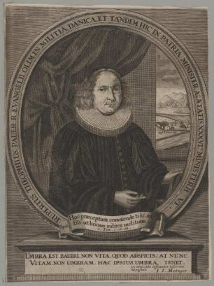 Bildnis des Rupertus Theophilus Pauer