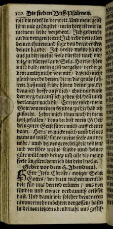 [Gebet vom H. Abendmahl.]