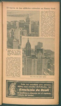 El barrio de los edificios colosales en Nueva York