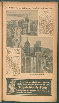 El barrio de los edificios colosales en Nueva York