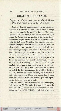 Chapitre CXXXVIII