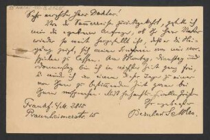 Brief an Ludwig Strecker  und B. Schott's Söhne : 02.08.1915