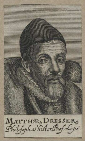 Bildnis des Matthaeus Dresserus