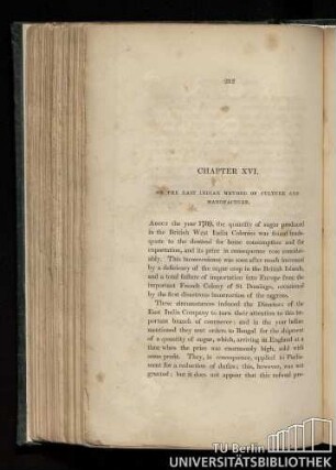 Chapter XVI. On the East Indian method of culture and manufacture