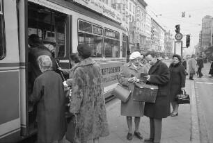 Straßenbahn der Karlsruher Verkehrsbetriebe