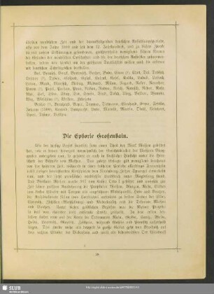 Die Ephorie Großenhain