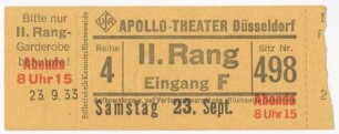 Apollo-Theater Düsseldorf