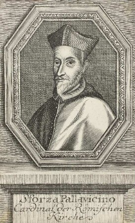 Bildnis des Kardinals der römischen Kirche Pietro Sforza Pallavicini