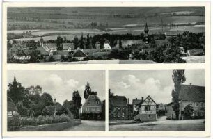 Raußlitz. Blick auf Raußlitz
