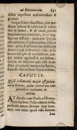 231-244, Caput IV