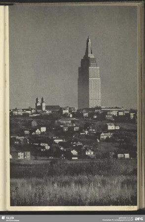 Blick auf eine Großstadt : Tele-Fotografie