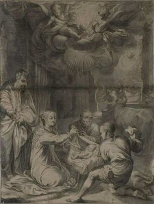 Die Anbetung der Hirten (aus der Folge: Die Geburt und jungen Jahre des Jesus Christus)