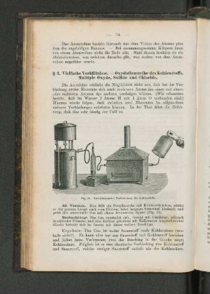 § 2. Vielfache Verhältnisse. - Oxydationsreihe des Kohlenstoffs. Multiple Oxyde, Sulfide und Chloride.