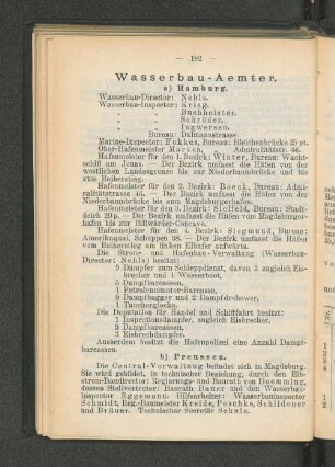 Wasserbau-Aemter.