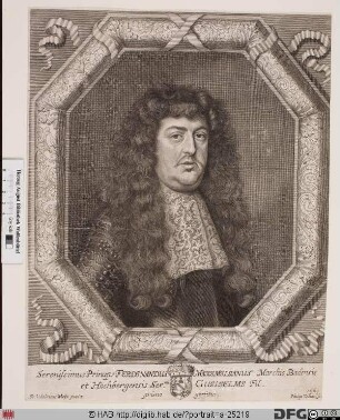 Bildnis Ferdinand Maximilian, Erbprinz von Baden-Baden