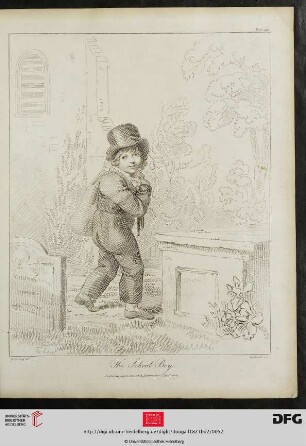 Plate 49 The School Boy.
