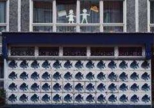 Fassade eines Kindergartens in Berlin-Mitte