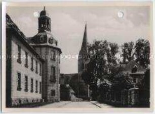 Korbach, Hagenstraße, Amtsgericht, Kirche St. Nikolai