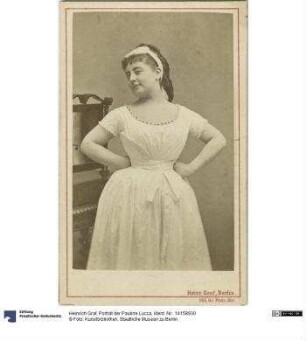 Porträt der Pauline Lucca