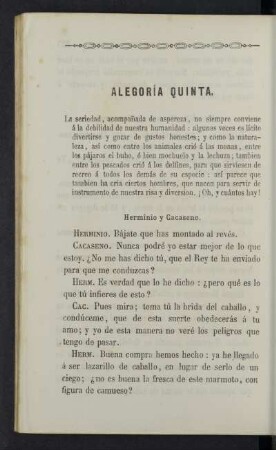 Alegoría quinta.