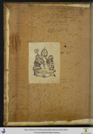 Exlibris des Collegium Sapientiae.