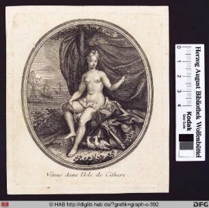Venus dans l´Isle de Cithere.