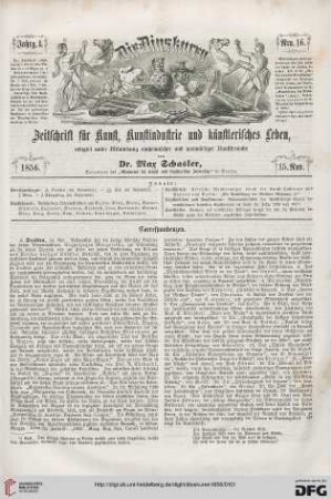 Nr. 16 (15. November 1856)