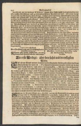 ... üner den sechs und dreyssigsten Psalm