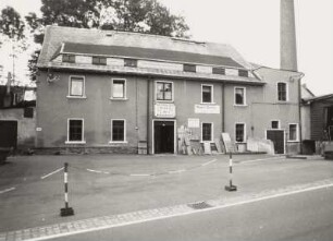 Markersbach (Kreis Schwarzenberg), Technisches Museum der Holzindustrie, Annaberger Straße 110, Straßenansicht des ehemaligen Wohnhauses