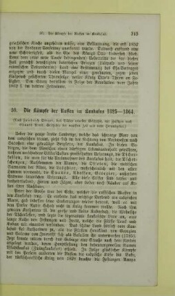 30. Die Kämpfe der Russen im Kaukasus 1825 - 1864
