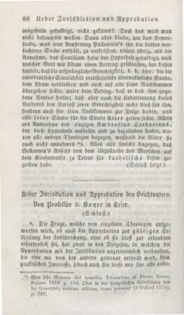 88-110 Ueber Jurisdiction und Approbation des Beichtvaters