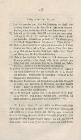 248-254 Gelegenheitspredigten