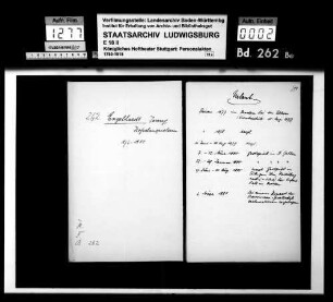 Engelhardt, Jenny; Hofschauspielerin; ausgesch.: 1881