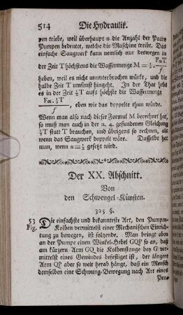 Der XX. Abschnitt.