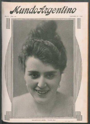 Las actrices de varietés. - Teresita Zazá [Fotografía]