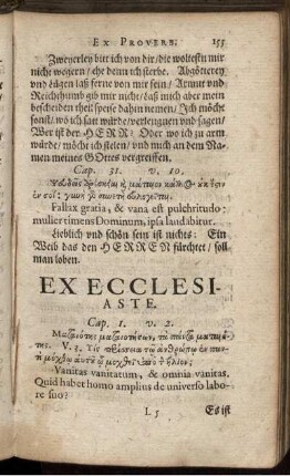 Ex Ecclesiaste