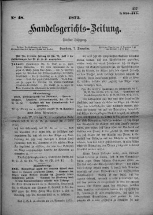 No. 48. 7. Dezember 1872