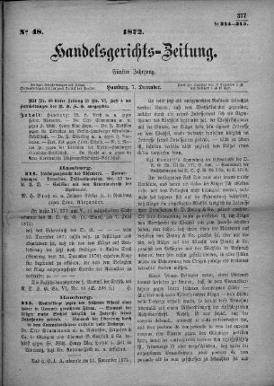 No. 48. 7. Dezember 1872