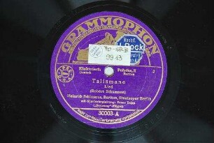 Talismane : Lied / (Robert Schumann)