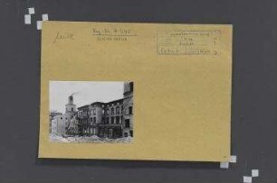 Universitäts-Frauenklinik. Berlin, Mitte, Ziegelstraße/Tucholskystraße