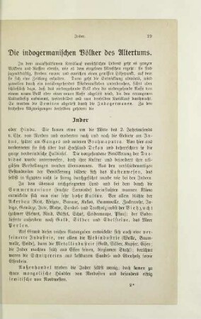 Die indogermanischen Völker des Altertums