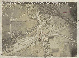 Kreuzung des Schleißheimer Kanal mit der Bahnlinie München-Etzenhausen, östlich Dachau (1700 m)