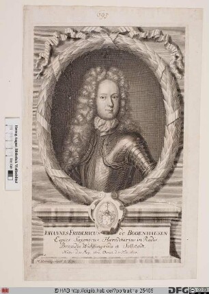 Bildnis Johann Friedrich von Bodenhausen