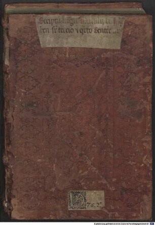 Questio[n]es Marsilii super quattuor libros sente[n]tiar[um], [3/4]