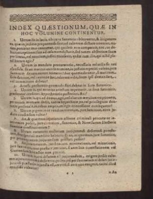 Index quaestionum