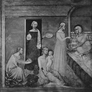 Alttestamentliche Szenen — Die Geburt Marias