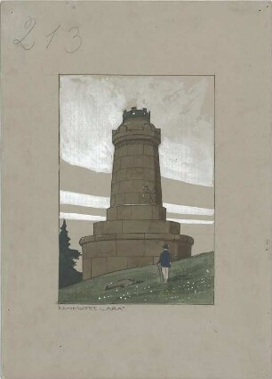 Pfann, Paul; Denkmal - Perspektive