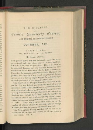 Vol. IV. October, 1892.
