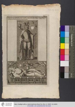 Duplex hæc imago Adolphi, quarti ex Comitibus Schauwenburgensibus Holsatiæ, Wagriæ Stormariæq[ue] Comitis, qui anno Æ. C. 1261. monachus Ordinis Franciscanorum sice Fratrum Kilonij obijt, inserenda est Libro secundo Rerum Hamburgensium
